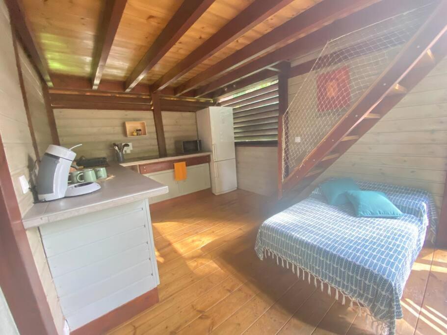 Ti Zaboka Chalet , Spa Privatif Les Abymes Exterior foto