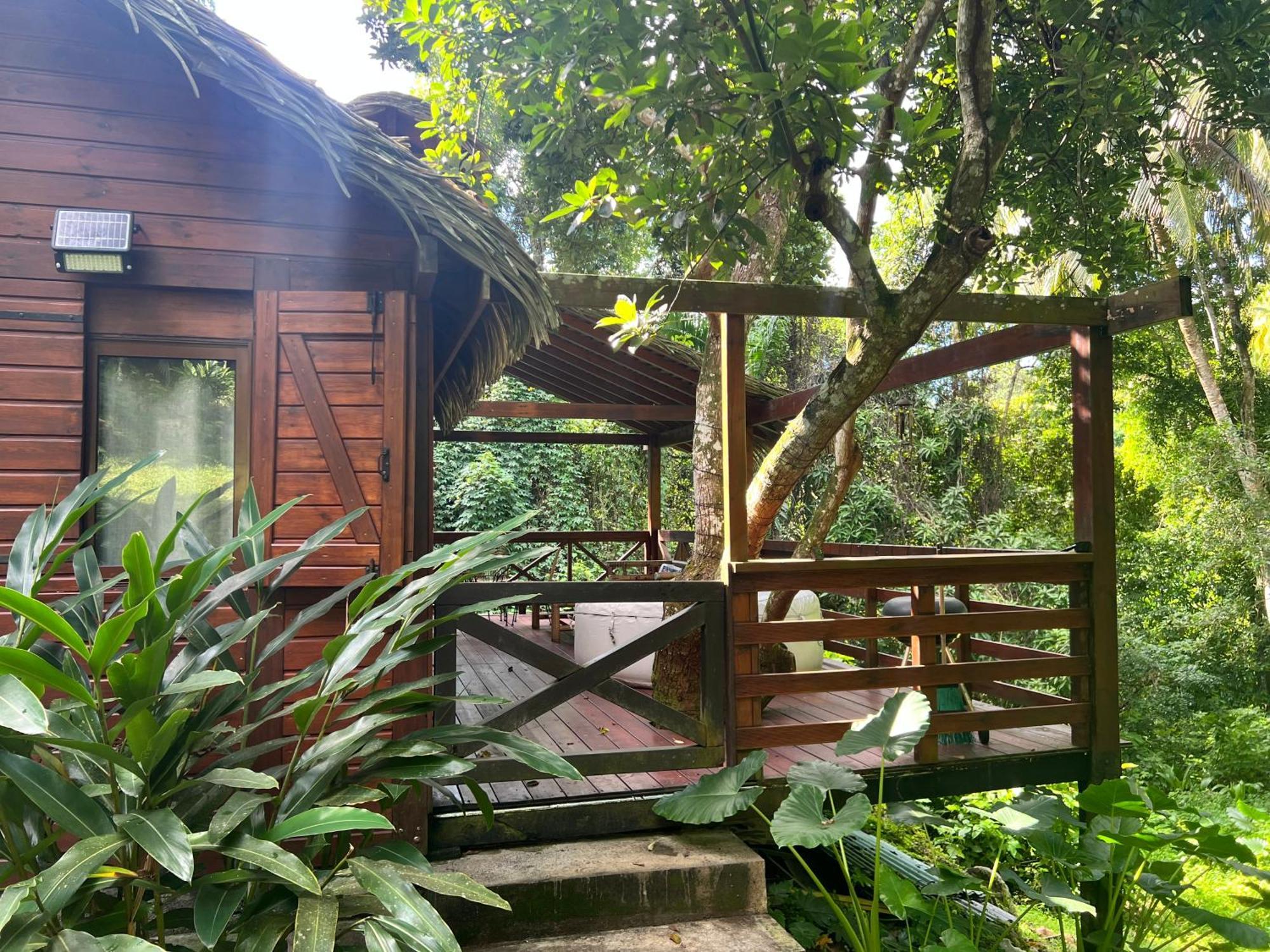 Ti Zaboka Chalet , Spa Privatif Les Abymes Exterior foto